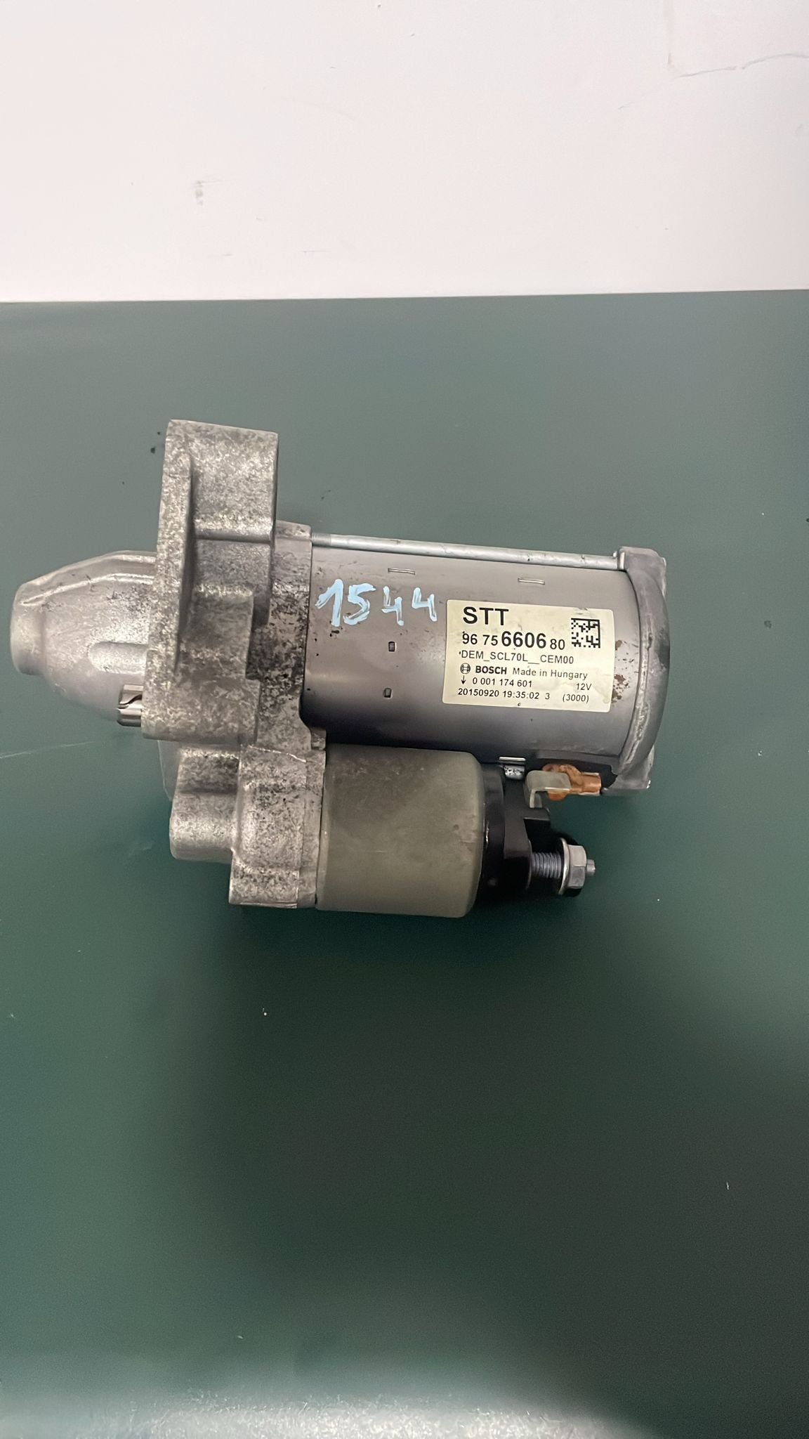 Motor de Arranque – Peugeot 308 II SW 1.6 BlueHDi 2013»2017 – Ref. 9675660680 / Bosch 0001174601