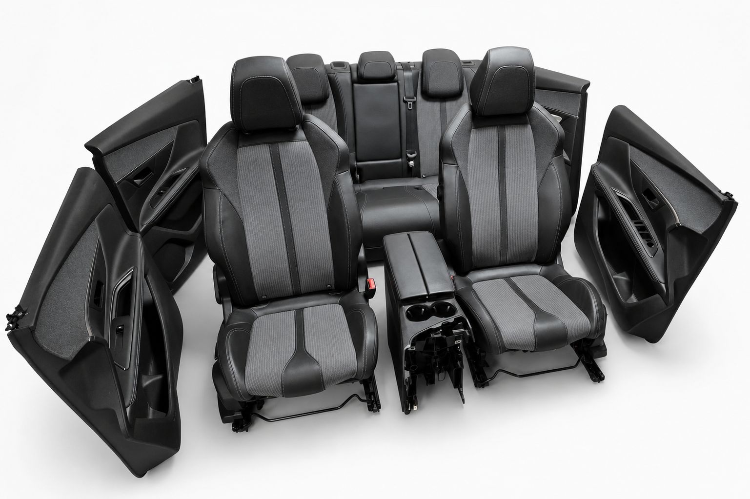 Conjunto Bancos + Quartelas / Interiores – Peugeot 3008 II SUV GT-Line 2019