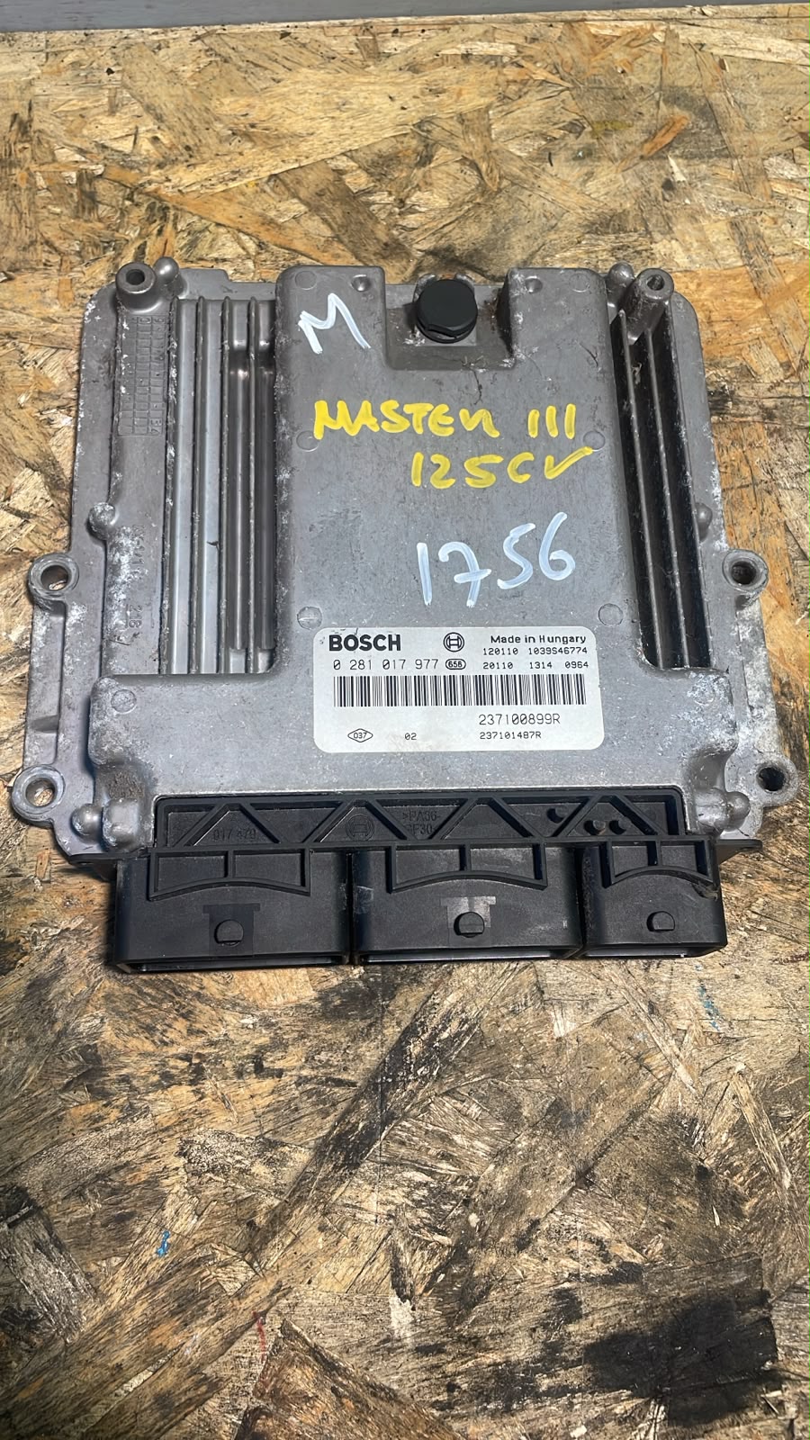 Centralina Motor / ECU – Renault Master III 2.3 dCi 2010»2020 – Ref. 0281017977 / 237100899R