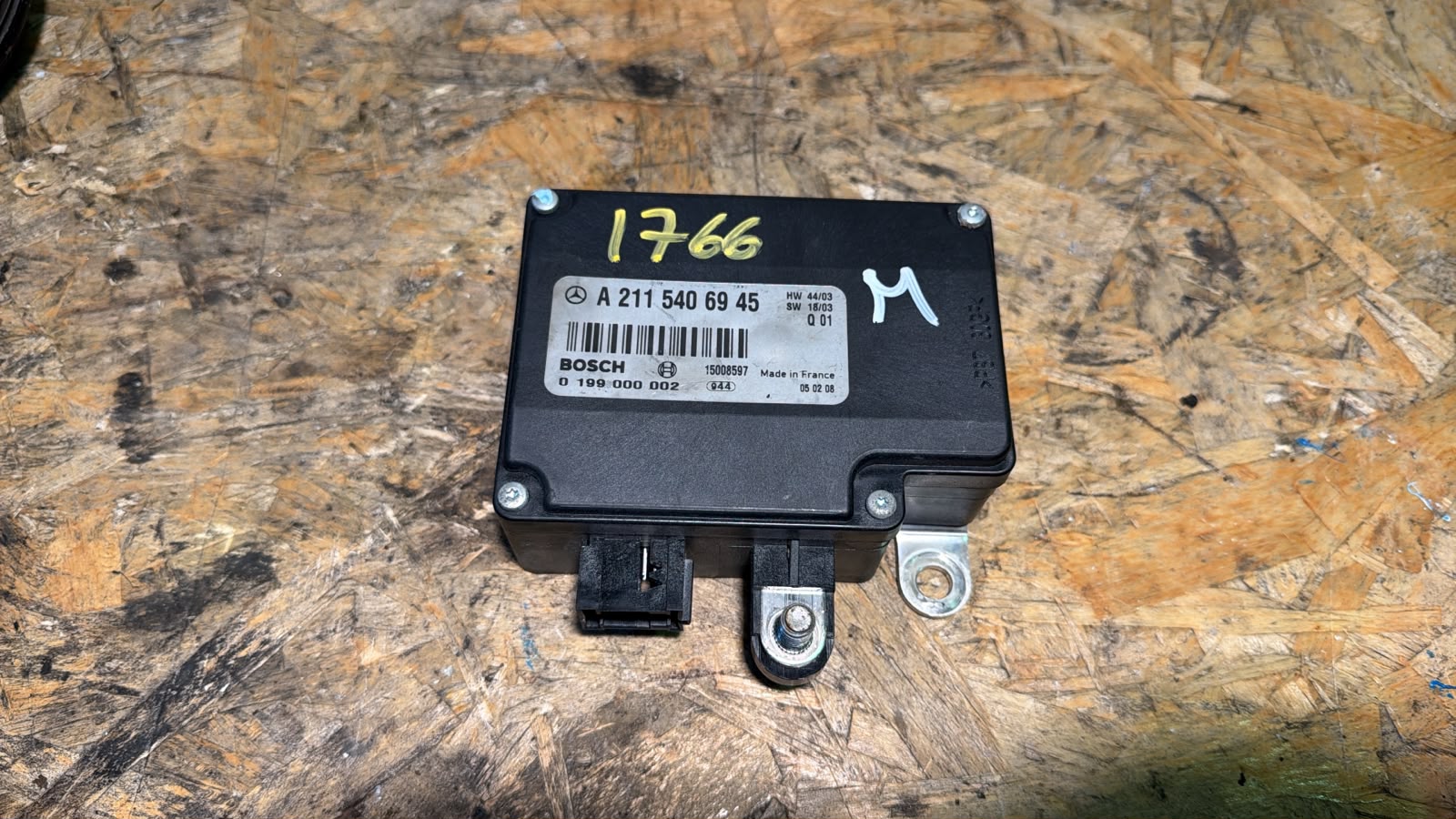 Módulo da Bateria / Sensor de Gestão da Bateria – Mercedes-Benz Classe E 220 CDI (W211) 2003»2009 – Ref. A2115406945