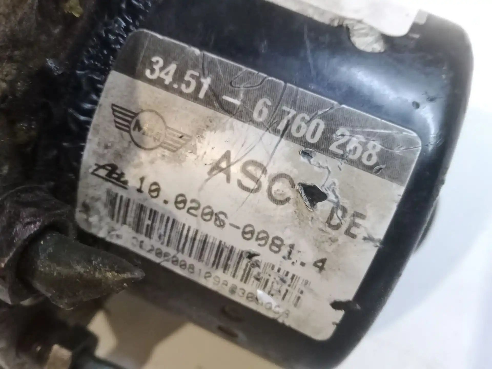 Módulo ABS – Mini R50 / R53 – Ref. 34516760268 / 6760269