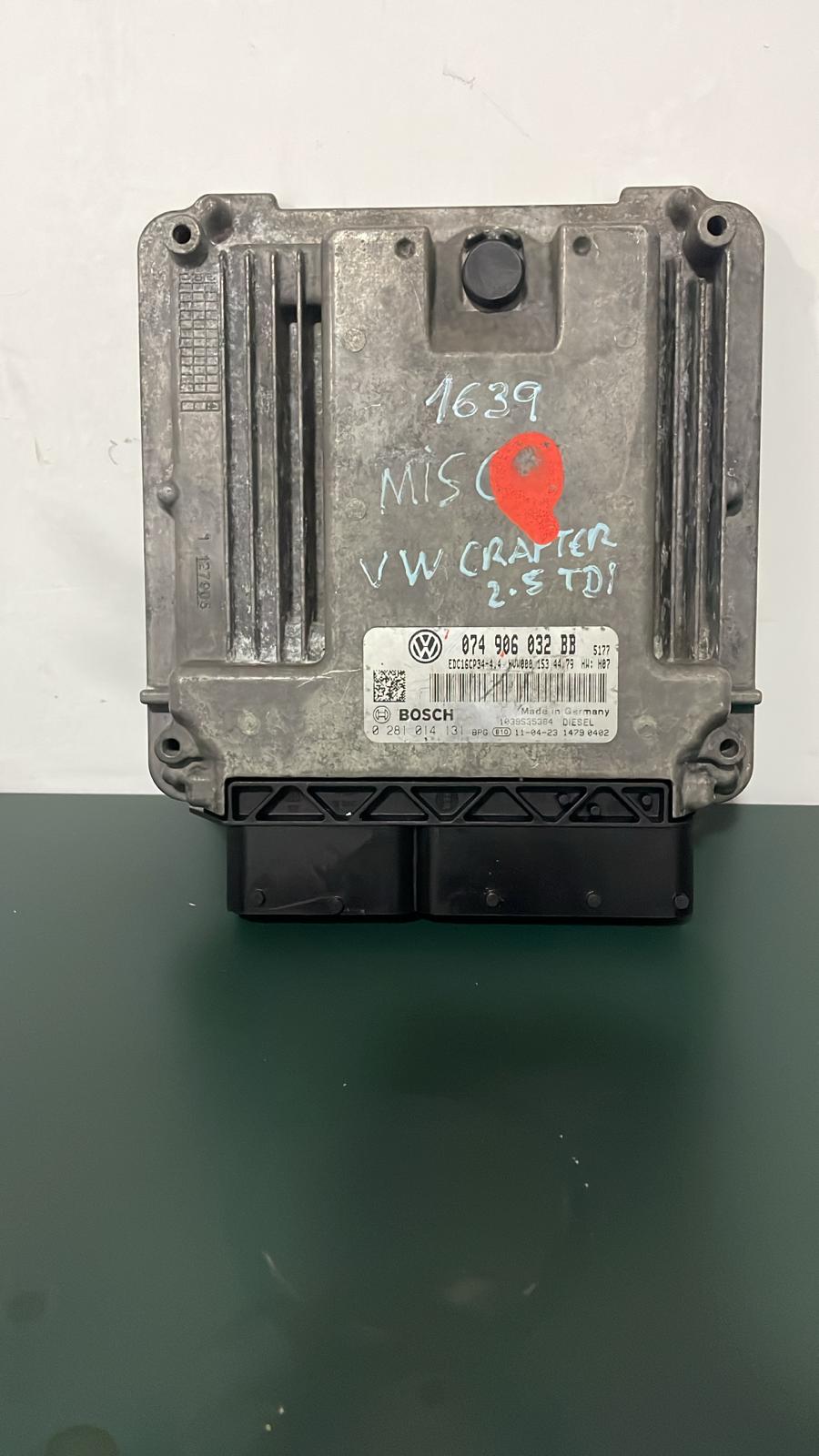 Centralina Motor (ECU) – VW Crafter 2.5 TDI 2006»2012 – Ref. 074906032BB / 0281014131