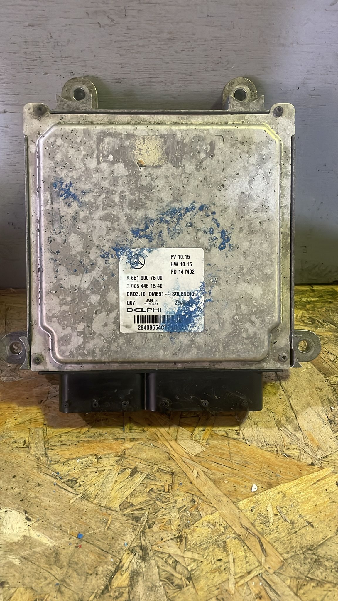 Centralina Motor / ECU – Mercedes Classe C (W204) 2006»2015 – Ref. A6519007500 / A0064451540 / CRD3.10