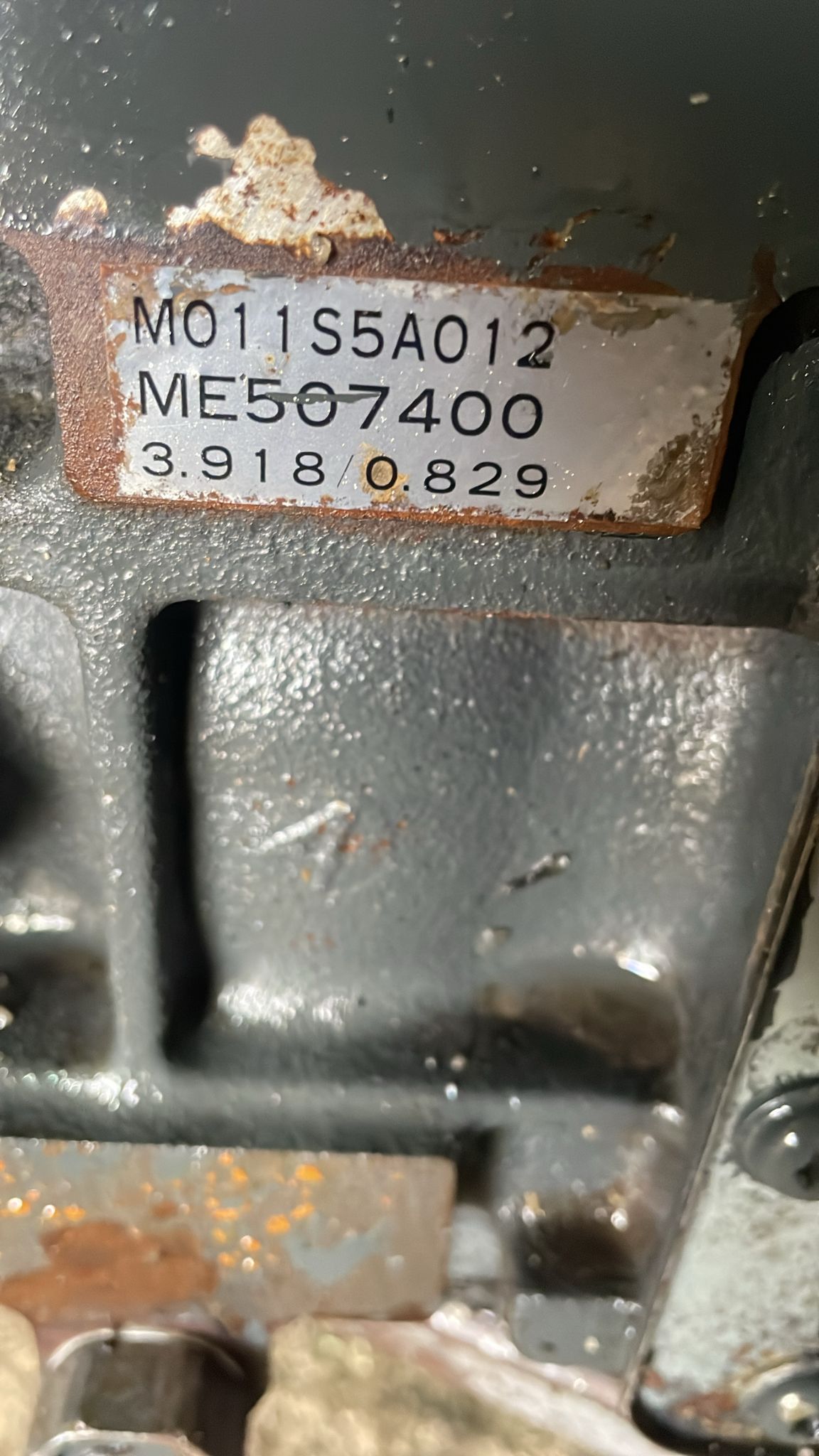 Caixa de Velocidades – Mitsubishi Montero Sport (K90) / Pajero Sport I 2.5 TD (4D56-T) 1998«2009 – Ref. ME507400